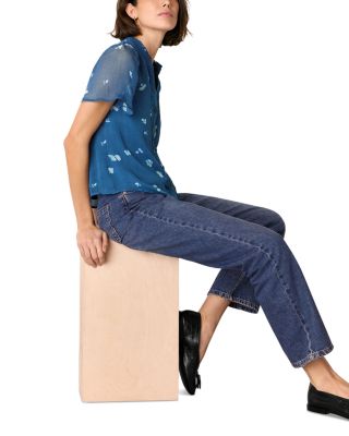 Sunbleached Floral Blouse