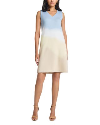 Misook - Landscape Ombre Shift Dress