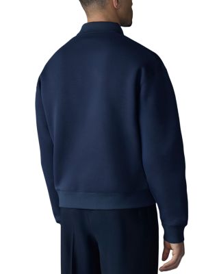 Felix Half Zip Double Face Jersey Sweater