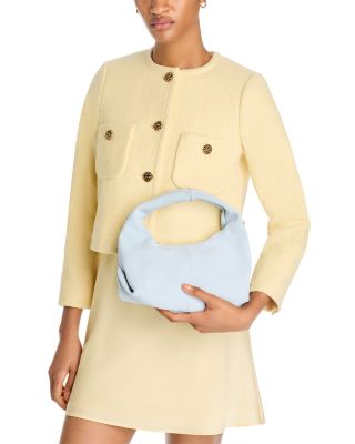 Small Suede Hobo Bag