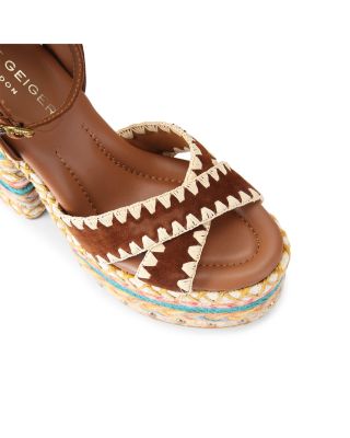 Women's Chelsea Scarf Platform Sandals