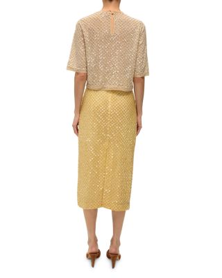 Allora Embellished Midi Skirt