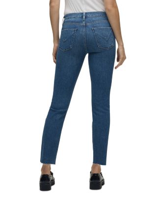 Nico Mid Rise Straight Leg Jeans in Penny
