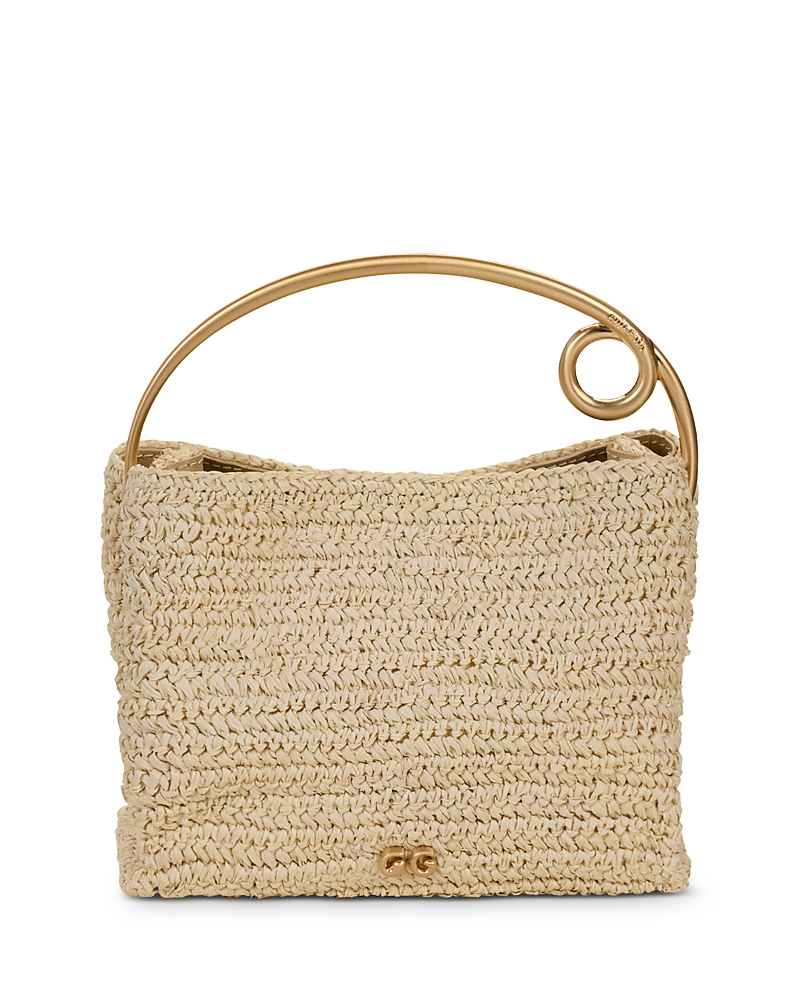 Shop Cult Gaia Lalli Top Handle Bag In Natural