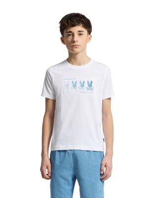 Unisex Kids Oceania Embroidered Graphic Tee - Little Kid, Big Kid