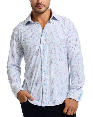 Robert Graham - Slauson Printed Long Sleeve Button Front Shirt