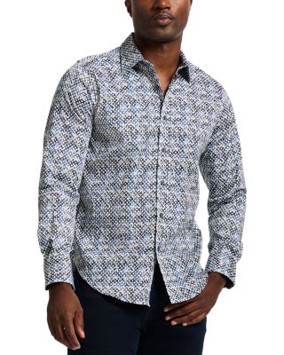 Robert Graham - Mission Printed Long Sleeve Button Front Shirt