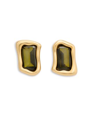 Molten Glass Stud Earrings