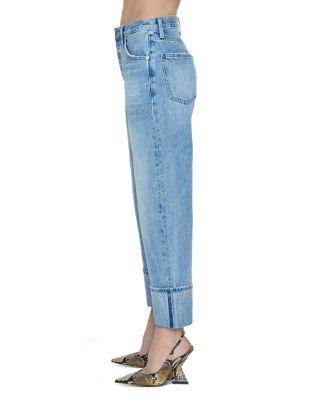 Ryder High Rise Ankle Straight Jeans in Essex