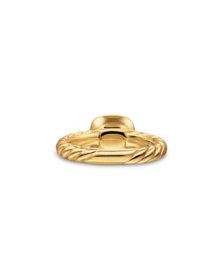 DY Mercer Stone Ring in 18K Yellow Gold with, 7mm