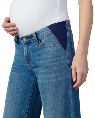 The Lou Lou Maternity Wide Leg Jeans in Distraction