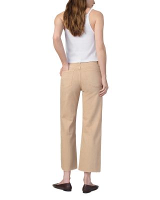 The Blake High Rise Ankle Wide Leg Jeans in Sunkissed