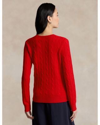 Cable Knit Cashmere Sweater