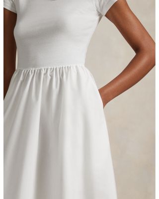 Cotton Short Sleeve Dress