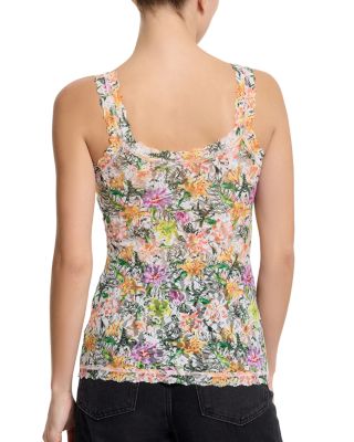 Printed Signature Lace Classic Cami