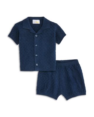 Boys' Textured Sweater Knit Top & Shorts Set, Baby - Exclusive