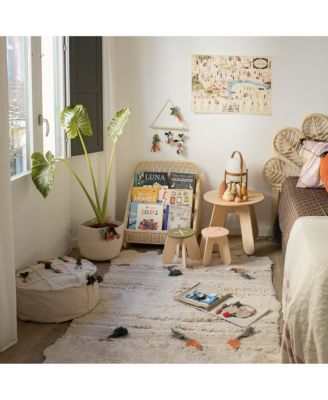 Tic-Tac-Toe Pouf -   1' 8'' x 8"