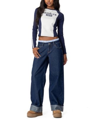 Brooklyn Raglan Long Sleeve T Shirt