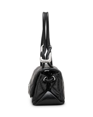 The Quilted Mini Dual Shoulder Bag