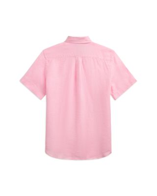 Boys' Linen Short Sleeve Shirt - Little Kid, Big Kid