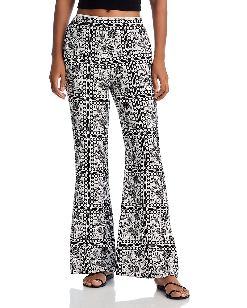 AQUA TILE PRINTED PANTS - EXCLUSIVE