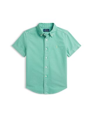 Polo Ralph Lauren - Boys' Cotton Oxford Short Sleeve Shirt - Little Kid, Big Kid