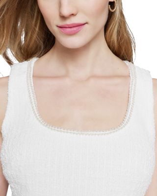 Embellished Tweed Dress