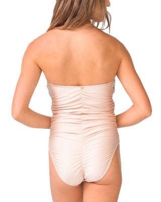 Ruched One Piece Swimsuit