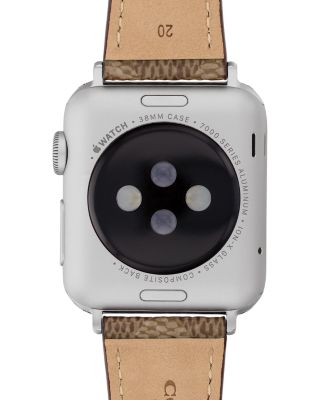 Apple Watch&reg; Tan Signature Canvas Strap, 38/40/41mm