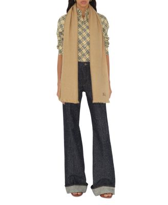 Equestrian Knight Design Cashmere & Silk Scarf