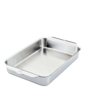 Hestan - OvenBond&reg; 9" x 13" Rectangular Tri-ply Clad Stainless Steel Baking Pan, Large