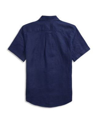 Boys' Linen Short Sleeve Shirt - Little Kid, Big Kid
