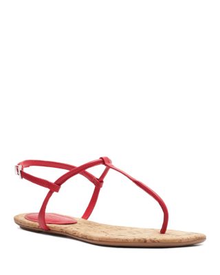 SCHUTZ - Women's Elsha Flat T Strap Sandals