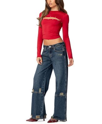 Revi Front Cut Out Grommet Top