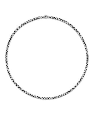 Men's Large Box Chain Necklace 26", 4.8mm