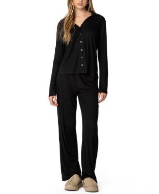 Justina Button Up Top