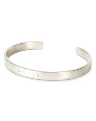 Sterling Silver Traditional Hallmark Bangle Bracelet