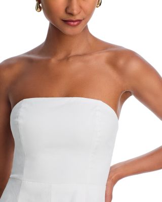Strapless Midi Bubble Dress - Exclusive 