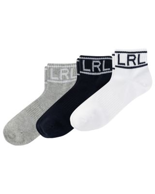 Ralph Lauren - Quarter Ankle Socks, Pack of 3