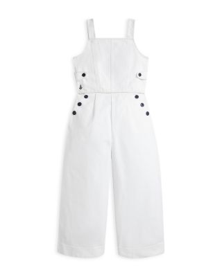 Ralph Lauren - Girls' Cotton Canvas Top & Pant Set - Big Kid