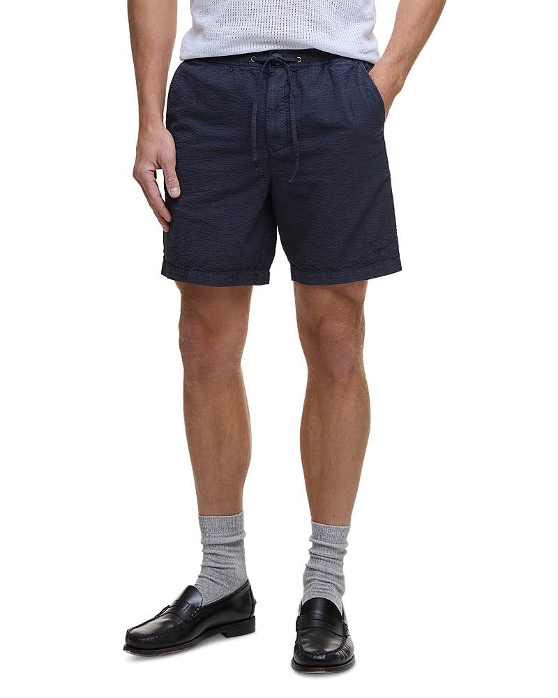 Barbour Seersucker Relaxed Shorts