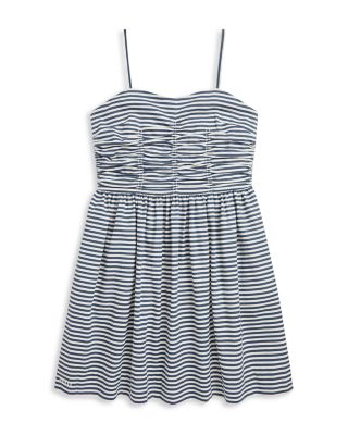 Ralph Lauren - Girls' Striped Cotton Dress - Big Kid