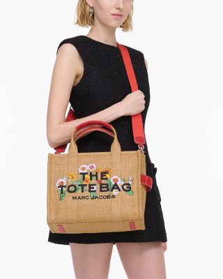 The Daisy Medium Woven Tote Bag