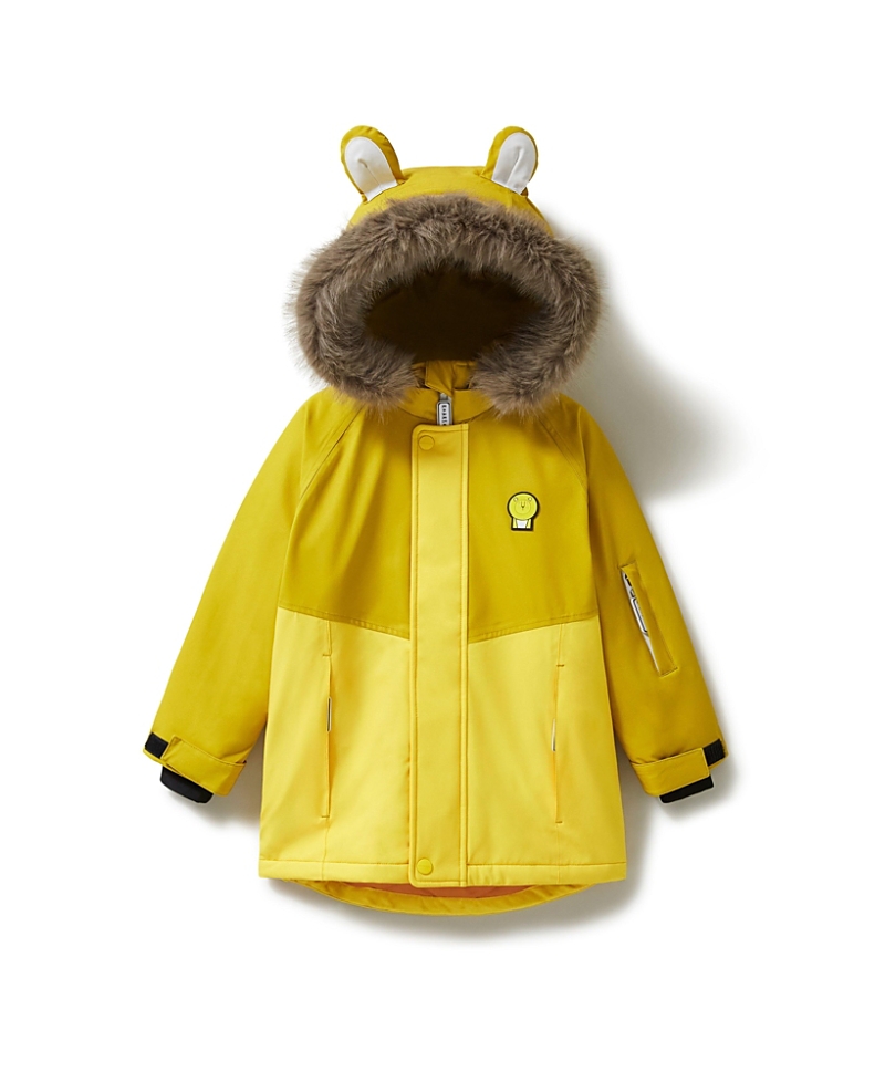 Roarsome Boys' Cub The Lion Ski Jacket - Little Kid, Big Kid In Yellow