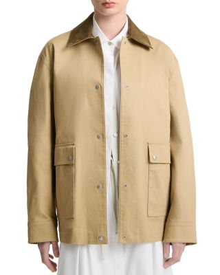 Vince - Suede Collar Utility Jacket