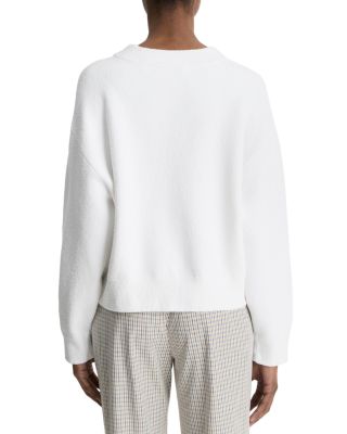 Structured Boucl&eacute; Sweater