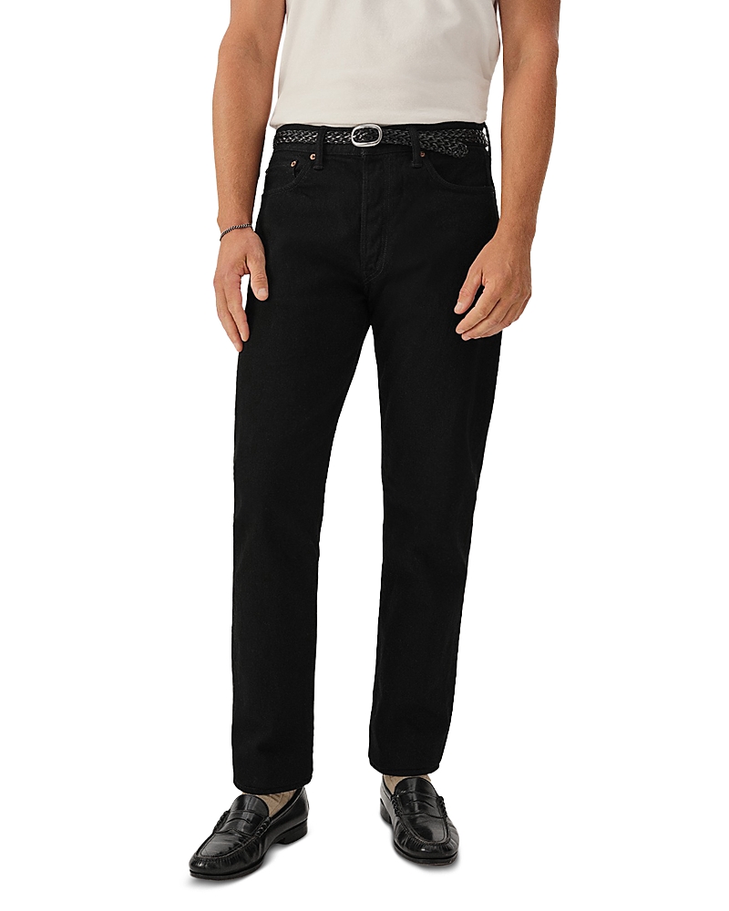 Shop Buck Mason Ford Standard Jeans In Black