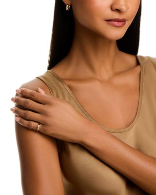 14K Yellow Gold Diamond Signet Ring