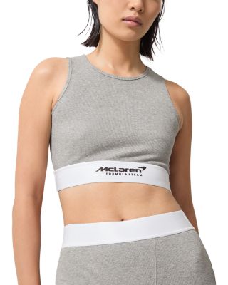 REISS - McLaren F1 Team Ribbed Cropped Vest
