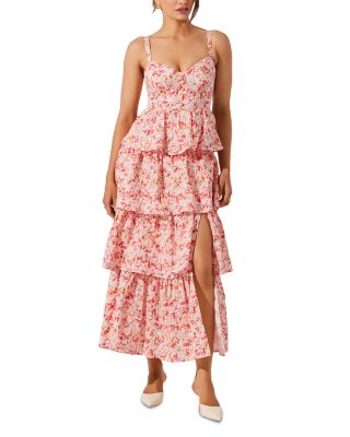 ASTR the Label - Midsummer Tiered Floral Print Dress